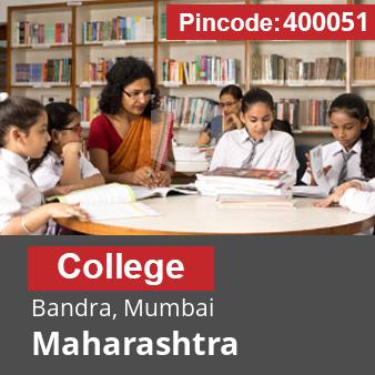 Pincode 400051: Bandra, Mumbai, MAHARASHTRA